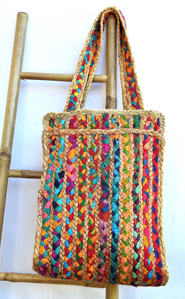 BOLSO MULTIC YUTE-SARI 30X35CM