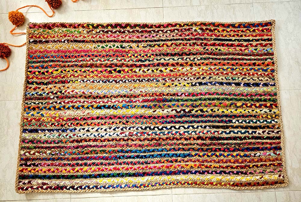 ALFOMBRA MULT YUTE-SARI 80X120