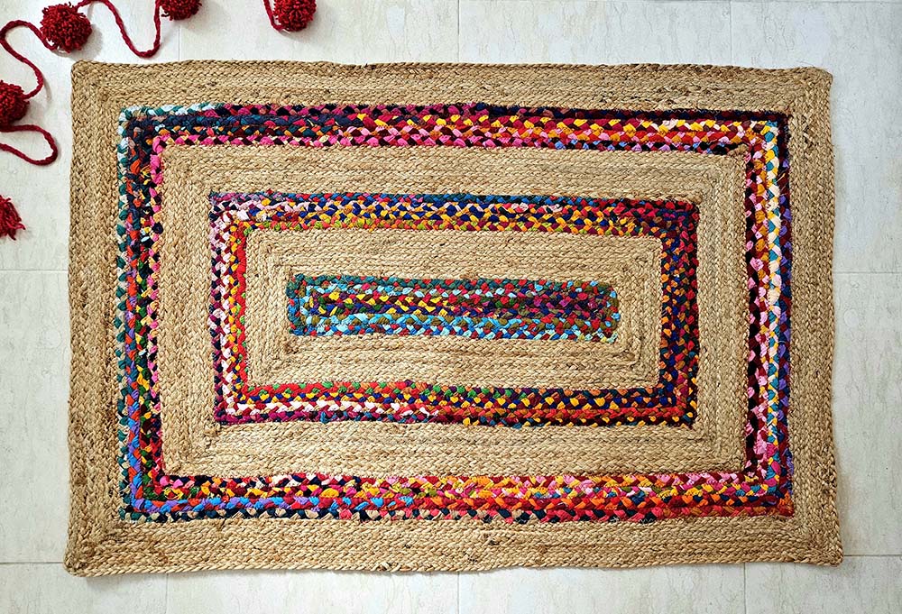 ALFOMBRA MULT YUTE-SARI 80X120