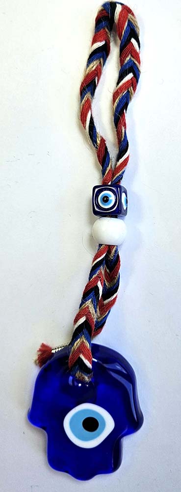 COLGANTE HAMSA TRENZADO