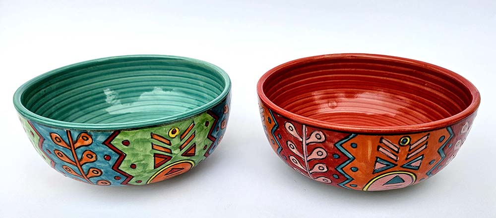 CUENCO CERAM PINT 14 CM M-622