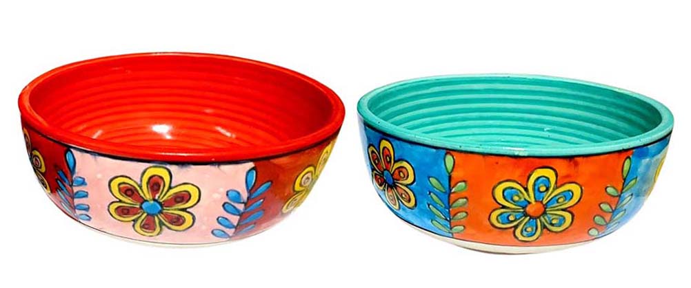 CUENCO CERAM PINT 14 CM M-624