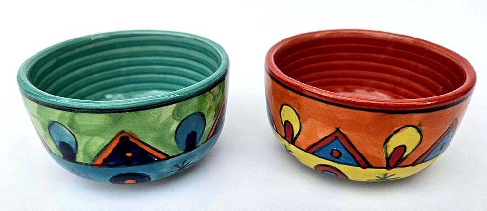 CUENCO CERAM PINT 9 CM M-631