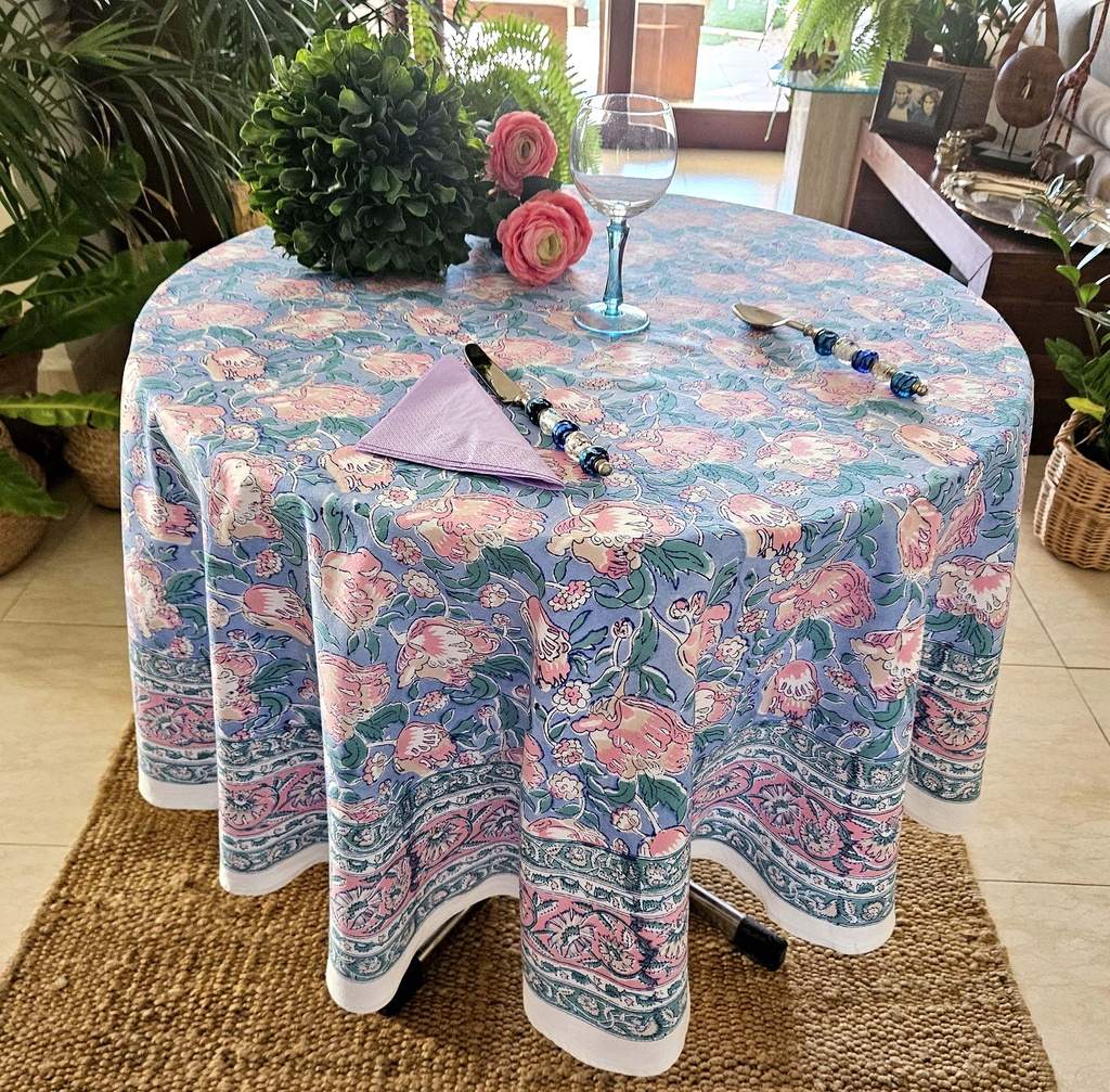 MANTEL ALG BLOCK P.180CM Nº2