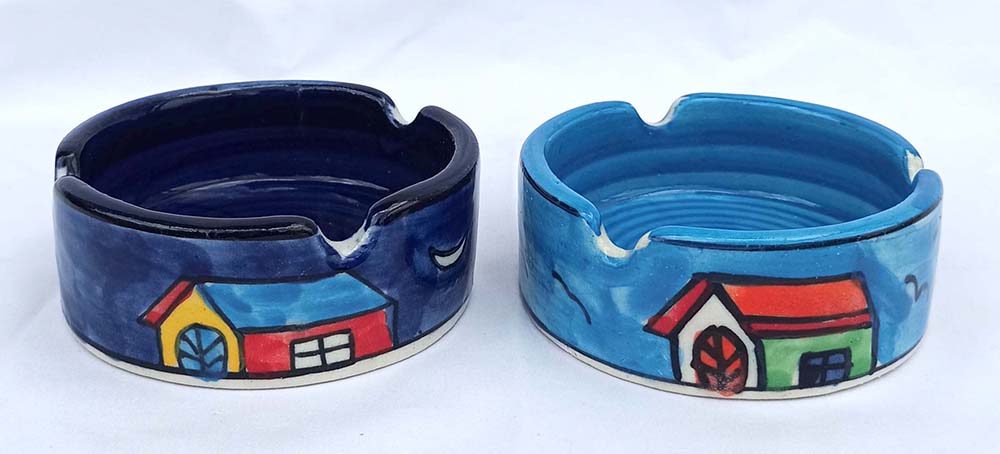 CENICERO CERAM PINT 8 CM M-650