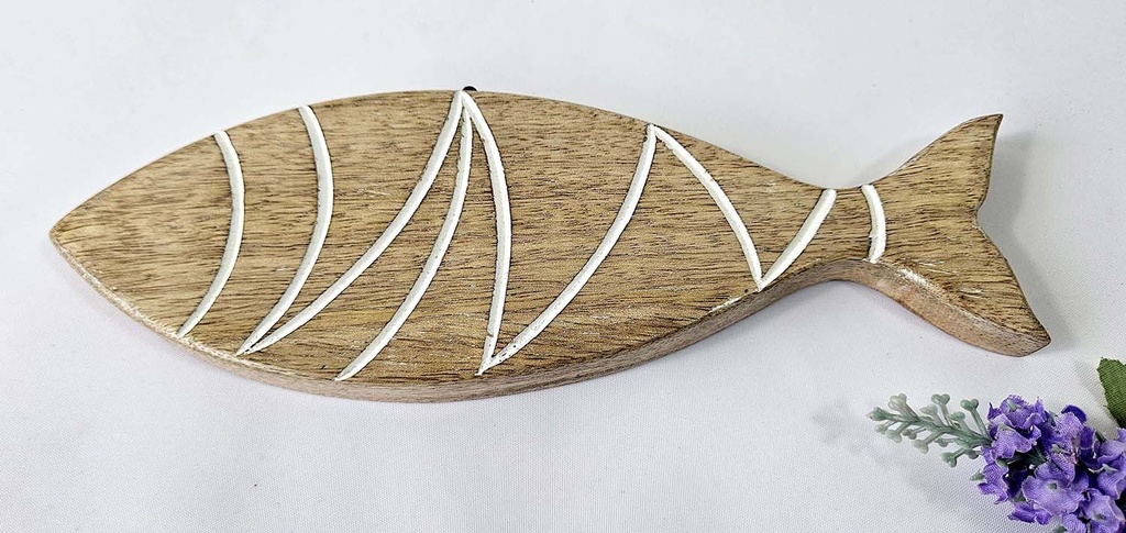 PEZ PARED MAD TALLADA 26X10 CM