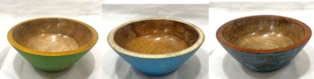 CUENCO MAD PINT ANTIQ S 12 CM