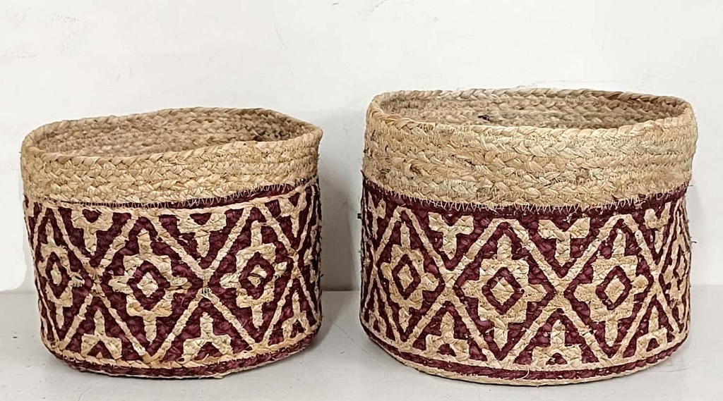 SET 2 PORTAMACETA YUTE-PRIN 22