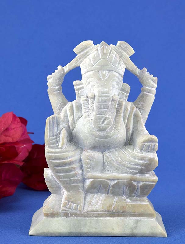 GANESHA PIEDRA NAT TALLADA 10