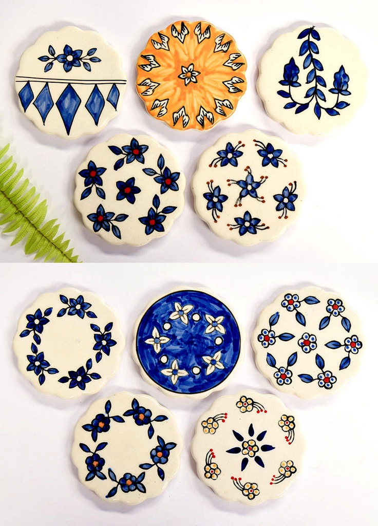 POSAVASO CERAMICA 8 CM