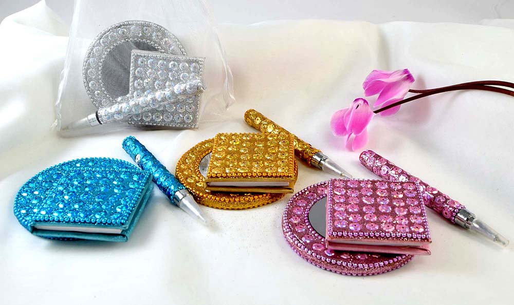 SET LIBRETA, BOLI, ESPEJO BRIL