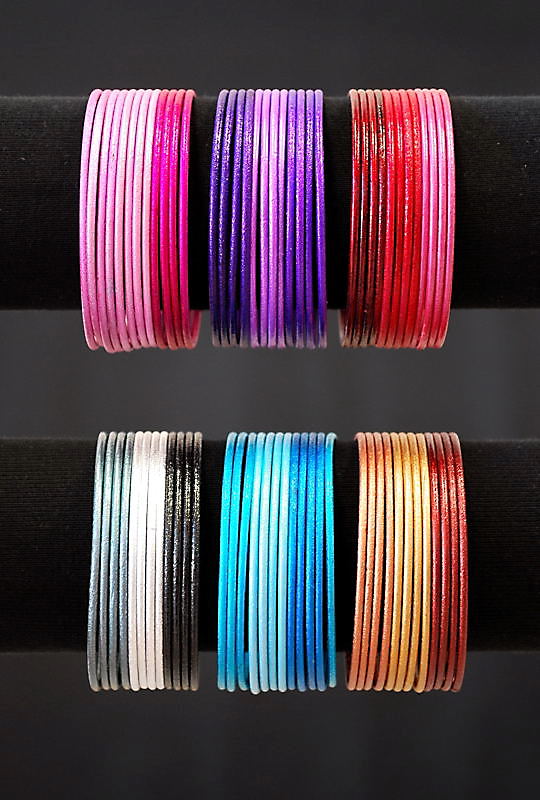 CONJUNTO 12 PULSERAS MET MOD 5