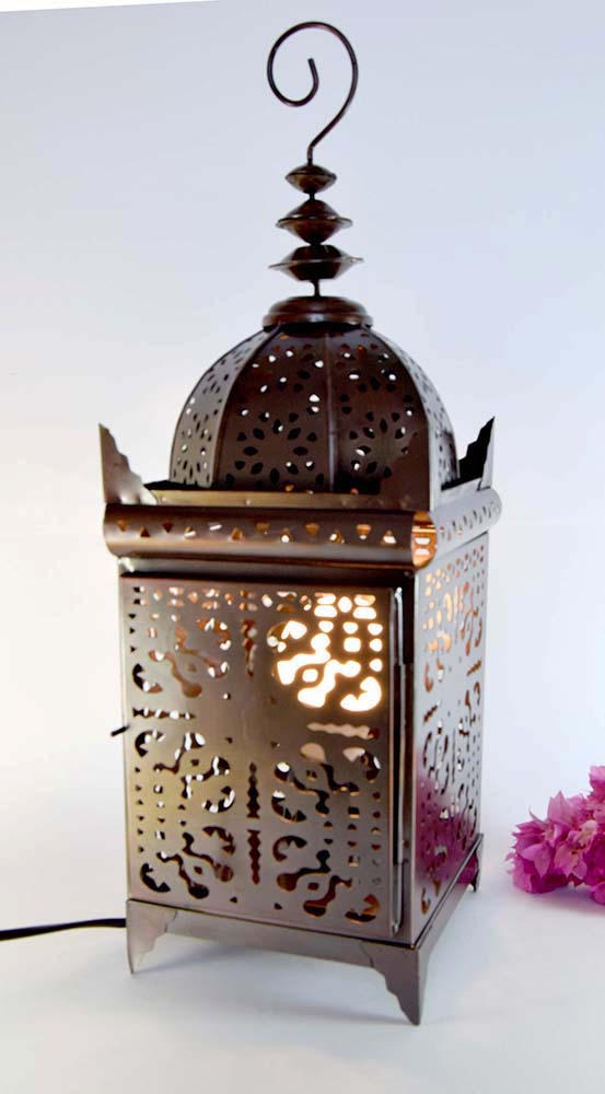 LAMPARA MET TURBAT 35X15 CM