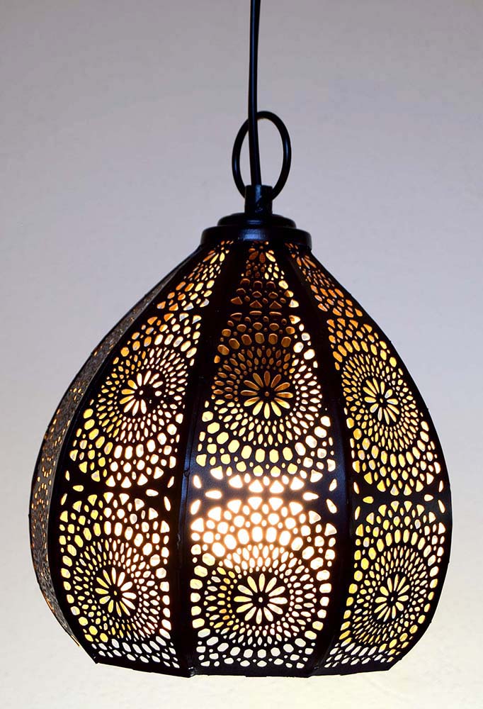 LAMPARA TECHO MET 24X20 CM