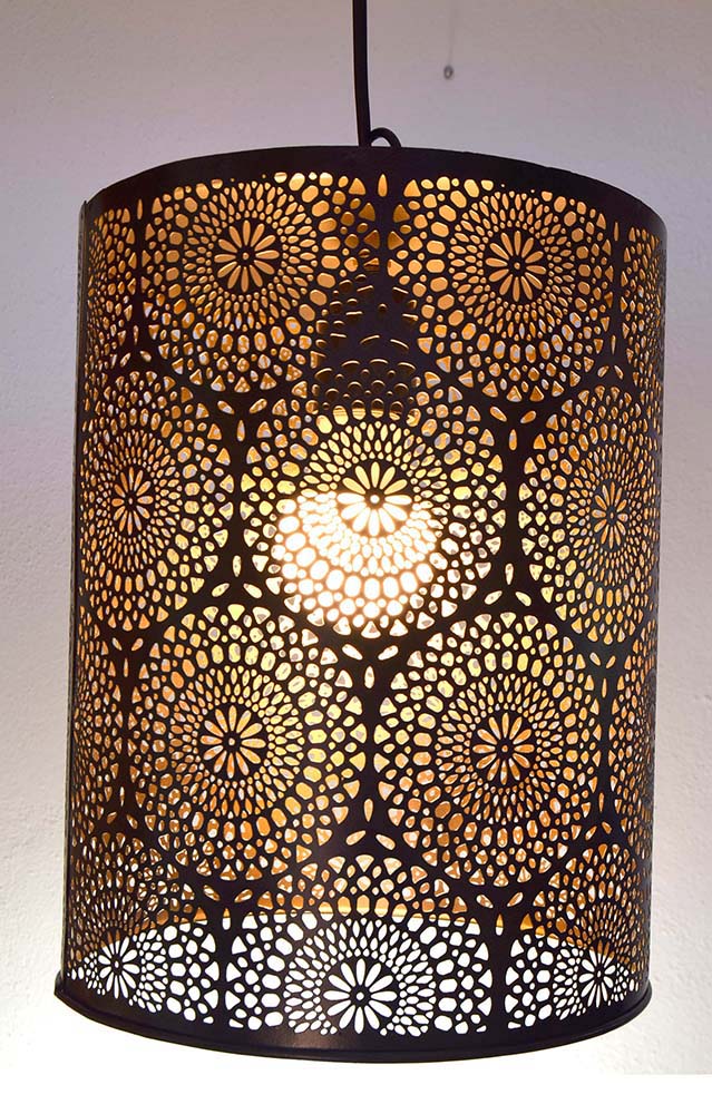 LAMPARA TECHO TUBO 28X23X23 CM