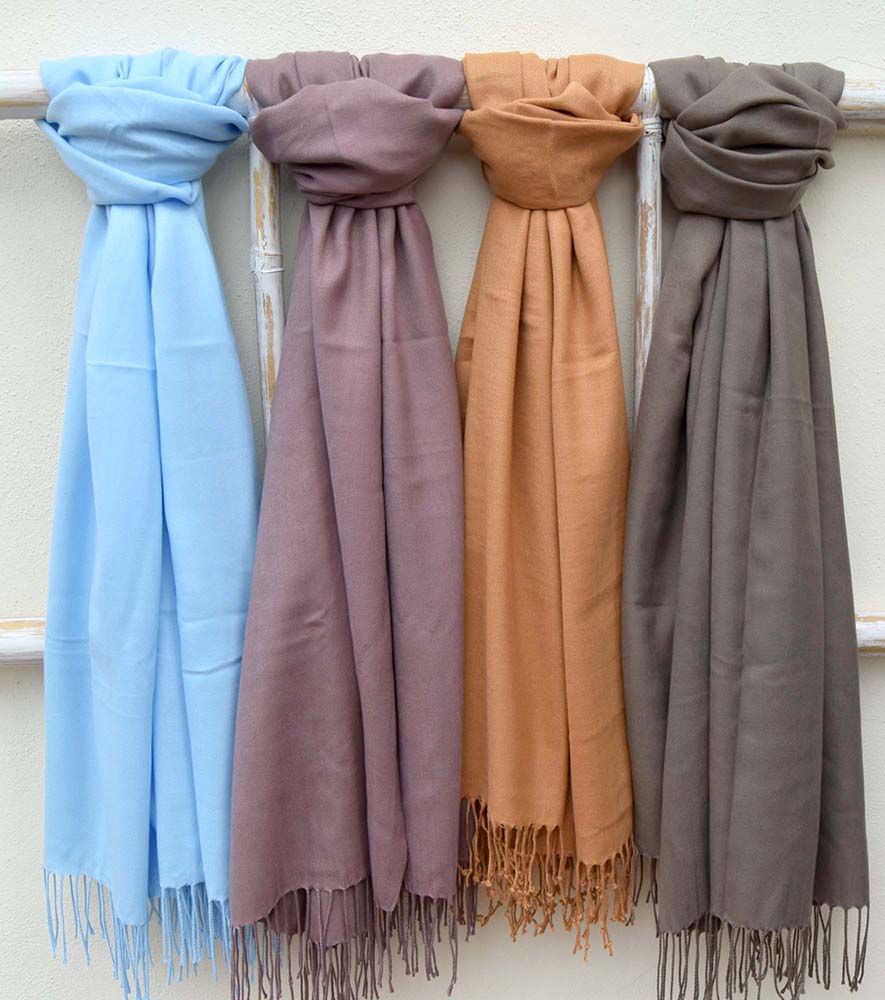 PASHMINA TURQ 180X75 COLEC 2