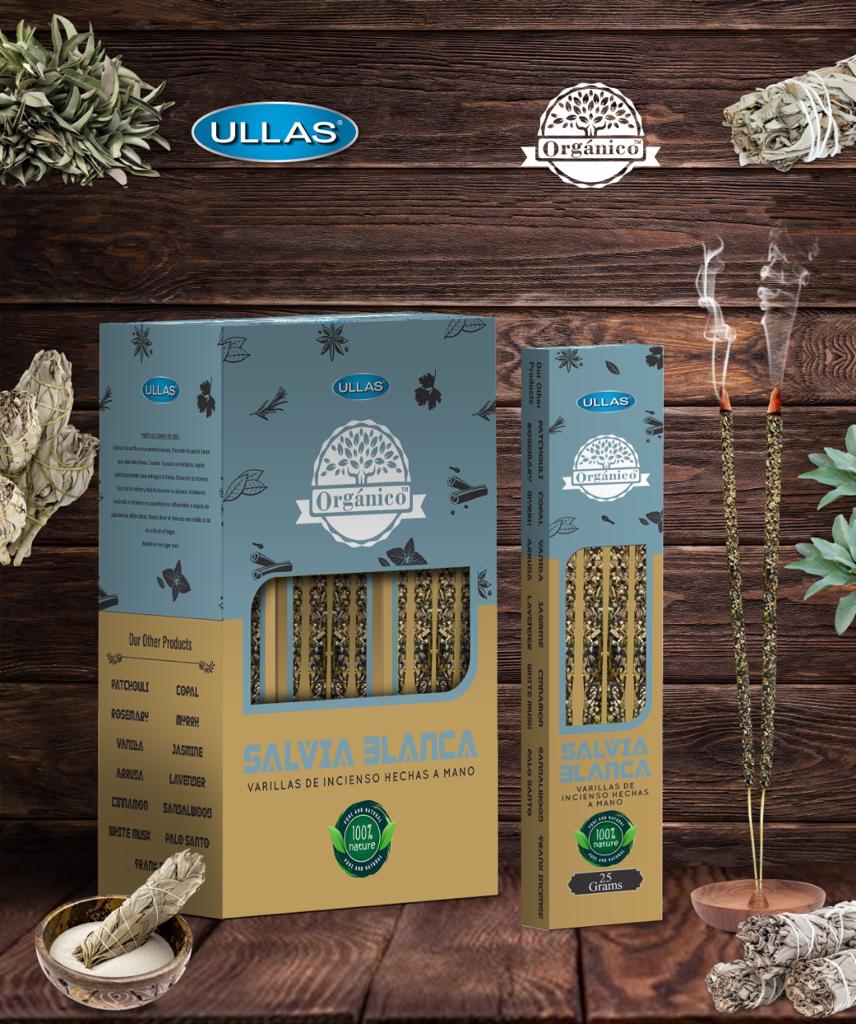INCIENSO ORGANICO SALVIA BL 25