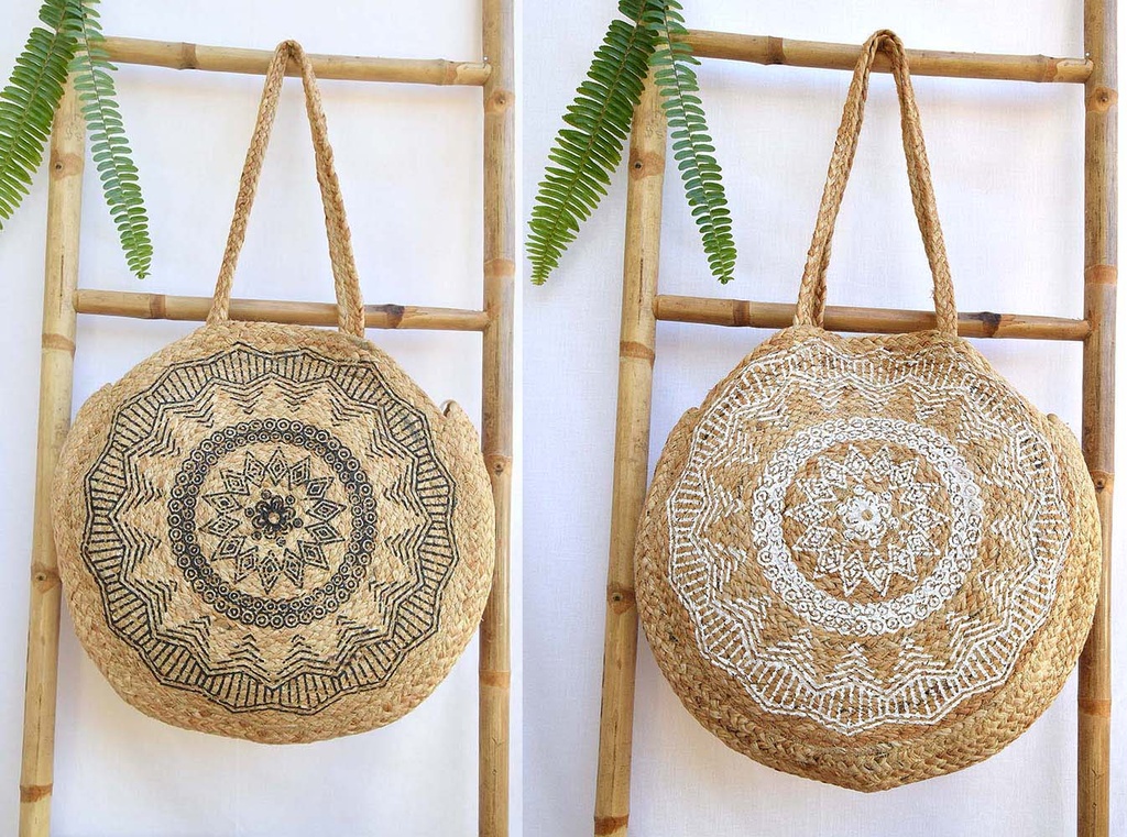 BOLSO YUTE ESTAMPADO 45 CM 250