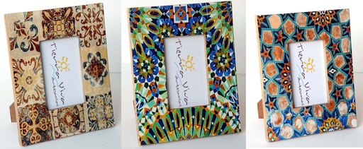 [9275040] PORTAFOTO MAD-RES 27X21 MOSA 2