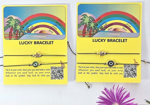 [0685060] SET 2 PULSERA DE LA SUERTE 060