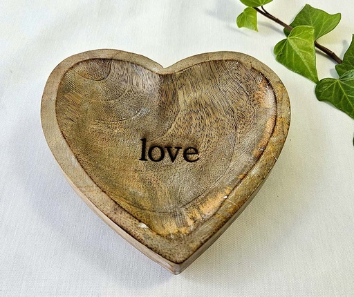 [9275427] BANDEJA MAD CORAZON LOVE 15 CM