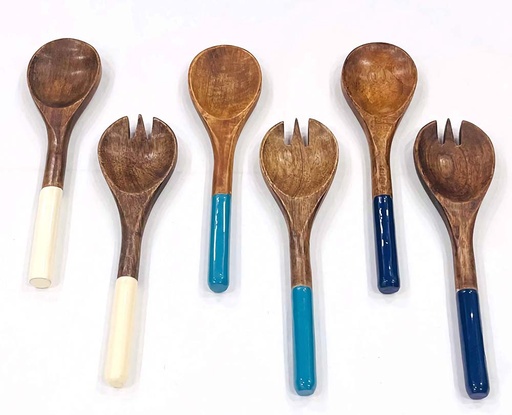 [9275125] SET 2 CUBIERTOS MAD/ESMALT