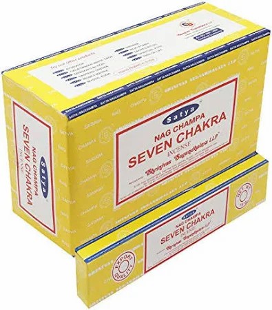 [6075125] INCIENSO SATYA 7 CHAKRAS 15GR