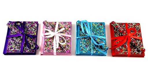 [9075119] LIBRETA C/BOLI BRILLO 10X8 CM