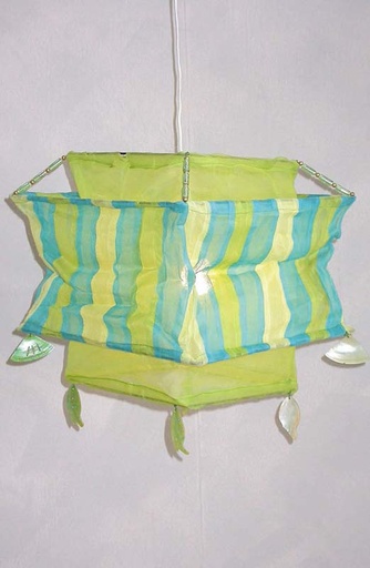 [8075029] LAMPAR ORGANZ DOBL CUAD VER 33