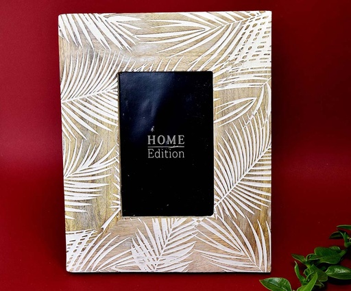 [9075284] PORTAFOTO MAD TALLA HOJA 25X20